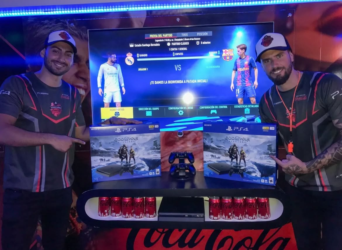Activación BTL de Coca-Cola, registro 2